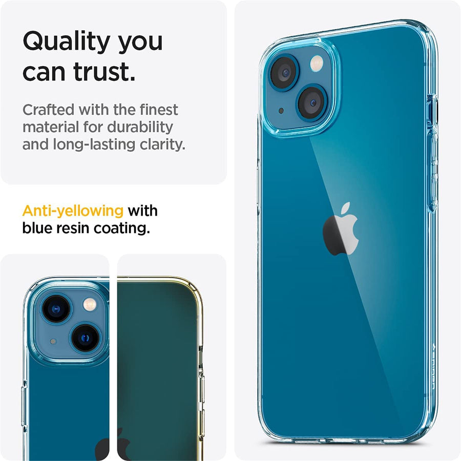 Spigen iPhone 13 (6.1") Liquid Crystal  Case - Crystal Clear