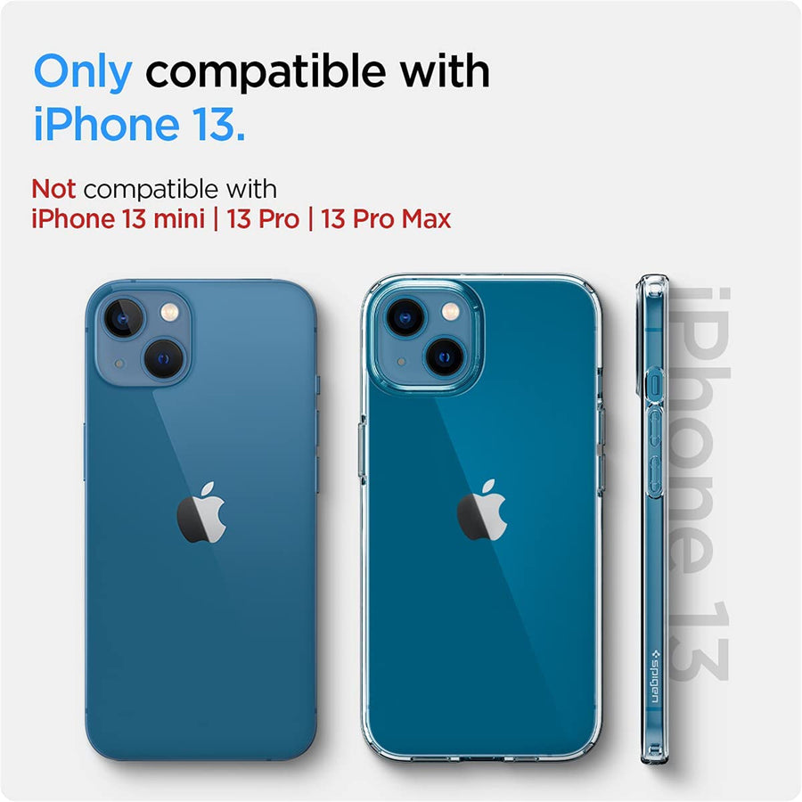 Spigen iPhone 13 (6.1") Liquid Crystal  Case - Crystal Clear