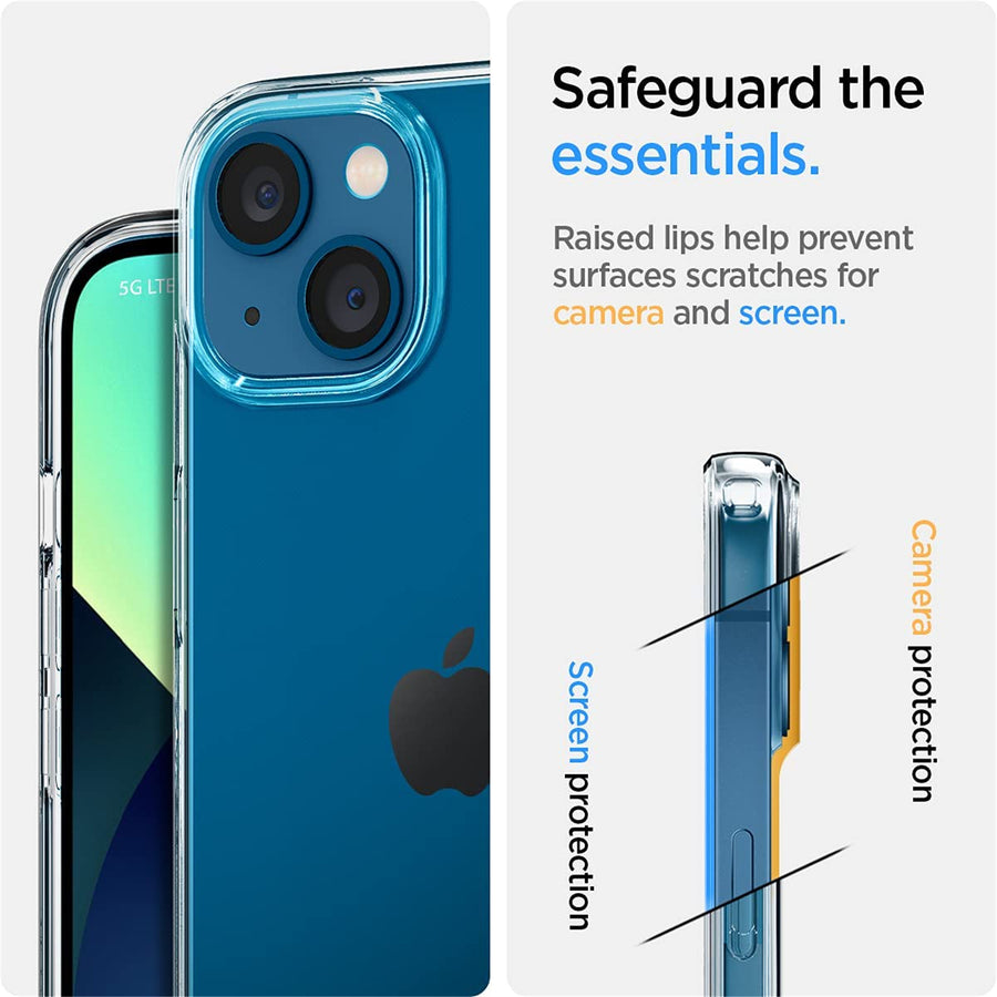Spigen iPhone 13 (6.1") Liquid Crystal  Case - Crystal Clear
