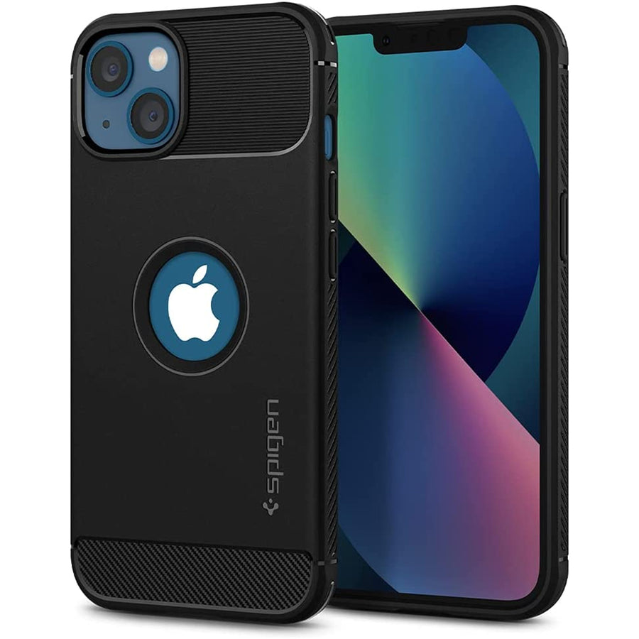 Spigen iPhone 13 (6.1") Rugged Armor  Case - Black