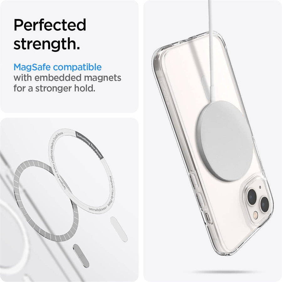 Spigen iPhone 13 (6.1") Ultra Hybrid  MagSafe Case - Crystal Clear