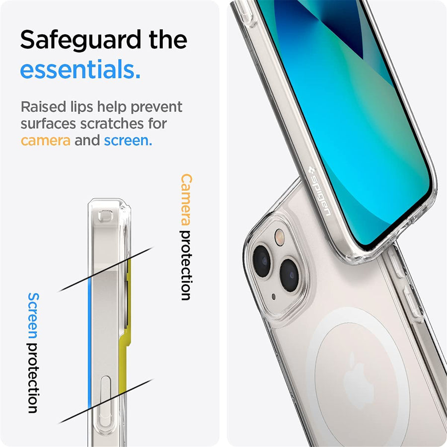 Spigen iPhone 13 (6.1") Ultra Hybrid  MagSafe Case - Crystal Clear