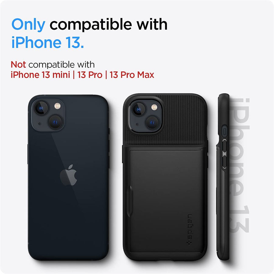 Spigen iPhone 13 (6.1") Slim Armor CS  Case - Black