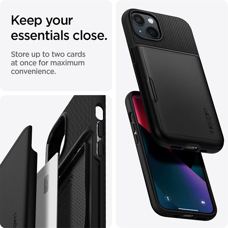 Spigen iPhone 13 (6.1") Slim Armor CS  Case - Black