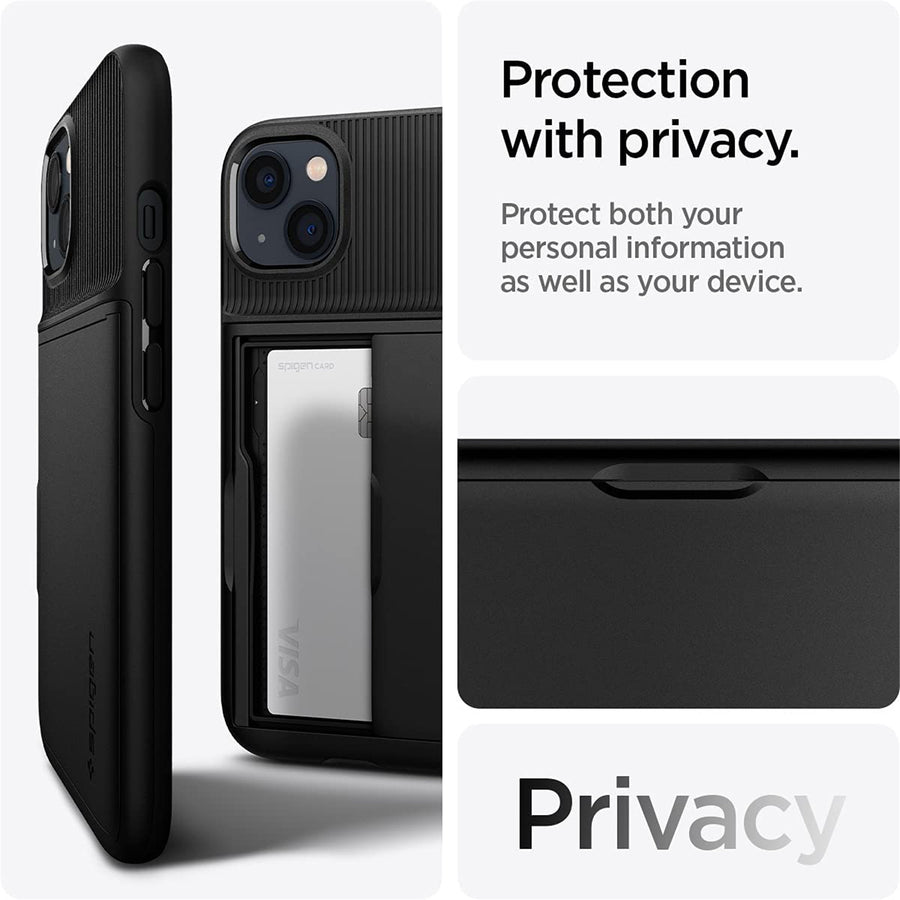 Spigen iPhone 13 (6.1") Slim Armor CS  Case - Black