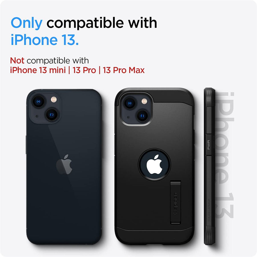 Spigen iPhone 13 (6.1") Tough Armor  Case - Black