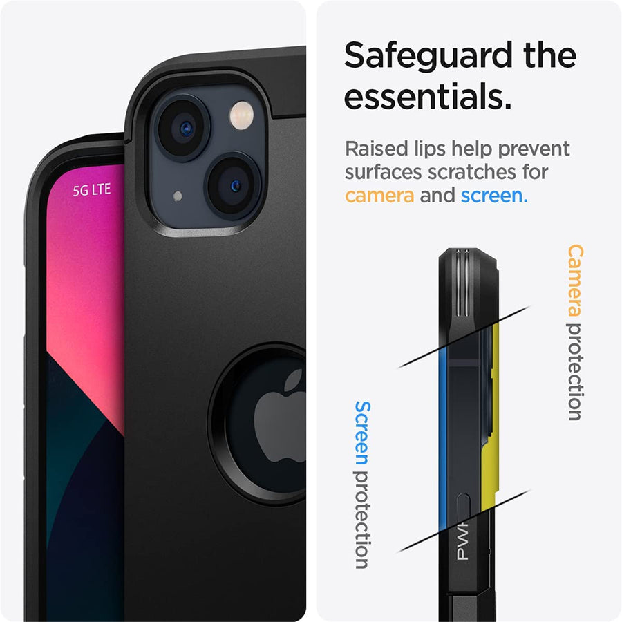 Spigen iPhone 13 (6.1") Tough Armor  Case - Black