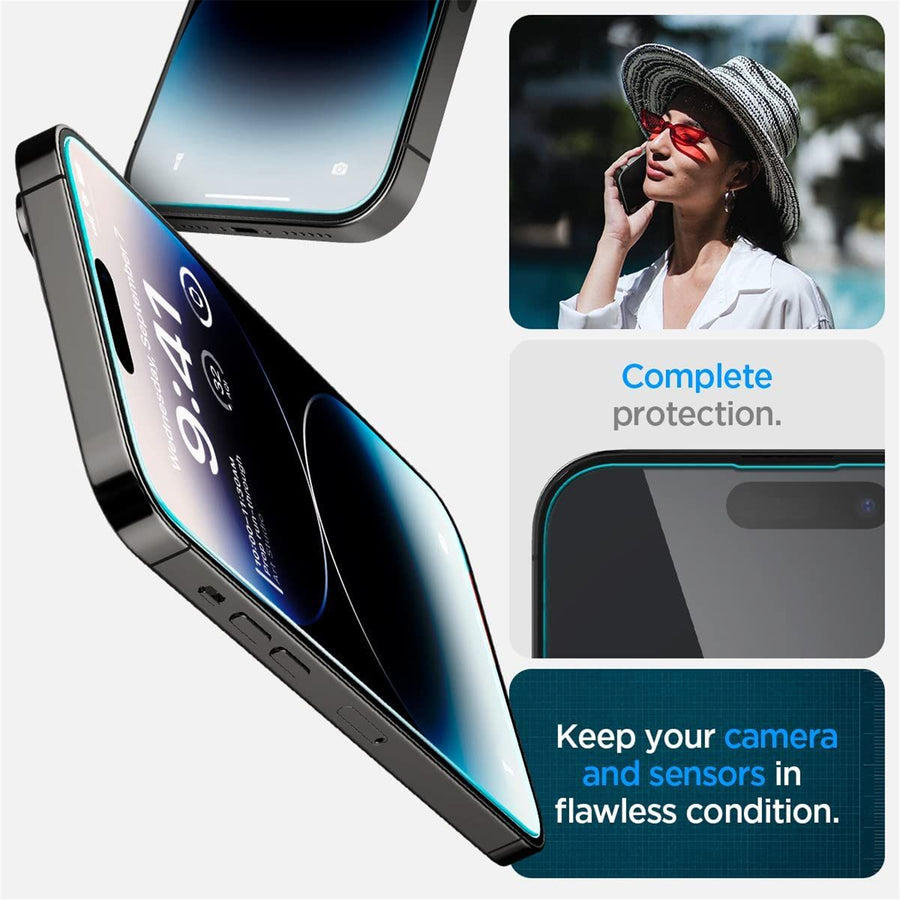 Spigen iPhone 14 Pro (6.1")   Premium Tempered Glass Screen Protector