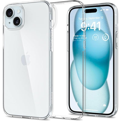 Spigen iPhone 15 (6.1") Liquid Crystal  Case - Crystal Clear