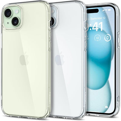 Spigen iPhone 15 (6.1") Ultra Hybrid  Case - Crystal Clear