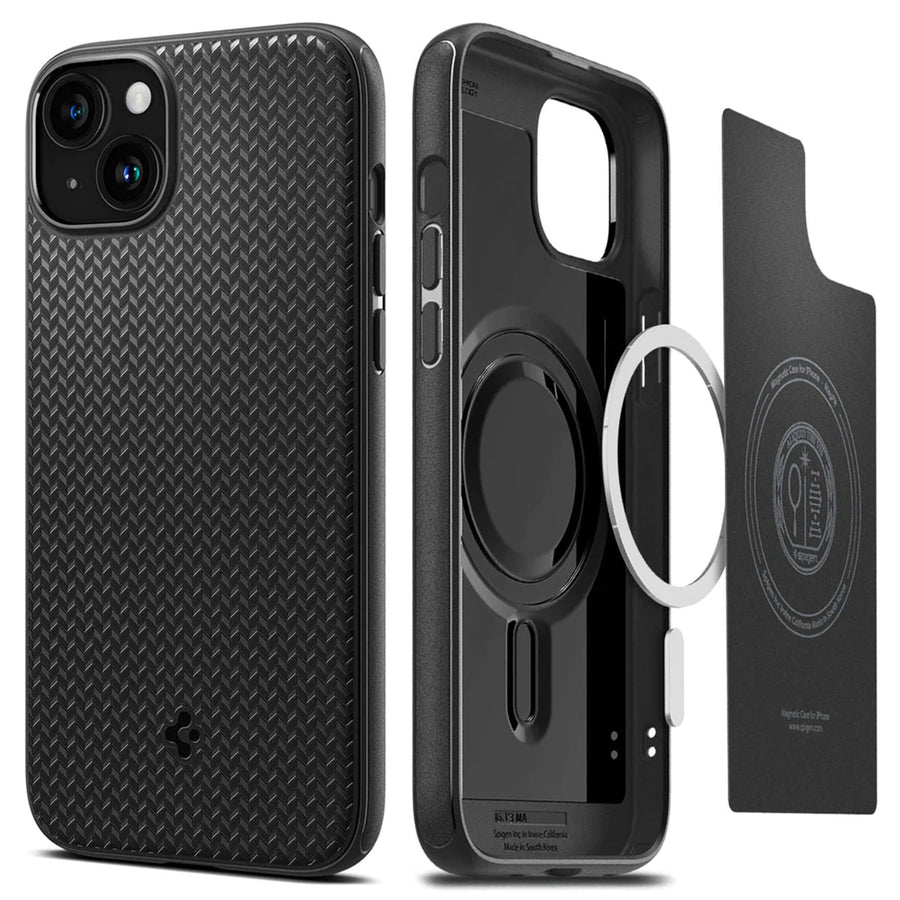 Spigen iPhone 15 (6.1") Mag Armor  MagFit Case - Black