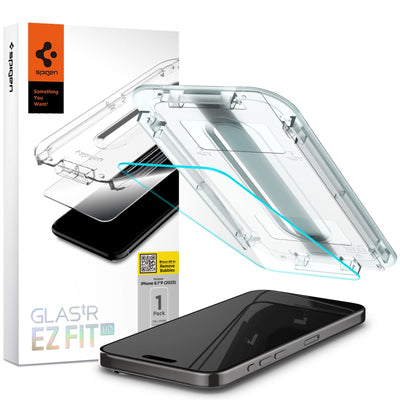 Spigen iPhone 15 Pro (6.1")   Premium Tempered Glass Screen Protector