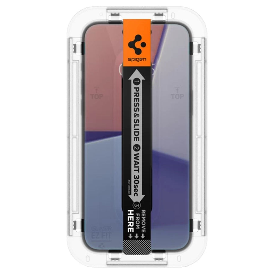 Spigen iPhone 15 (6.1")   Premium Privacy Tempered Glass Screen Protector