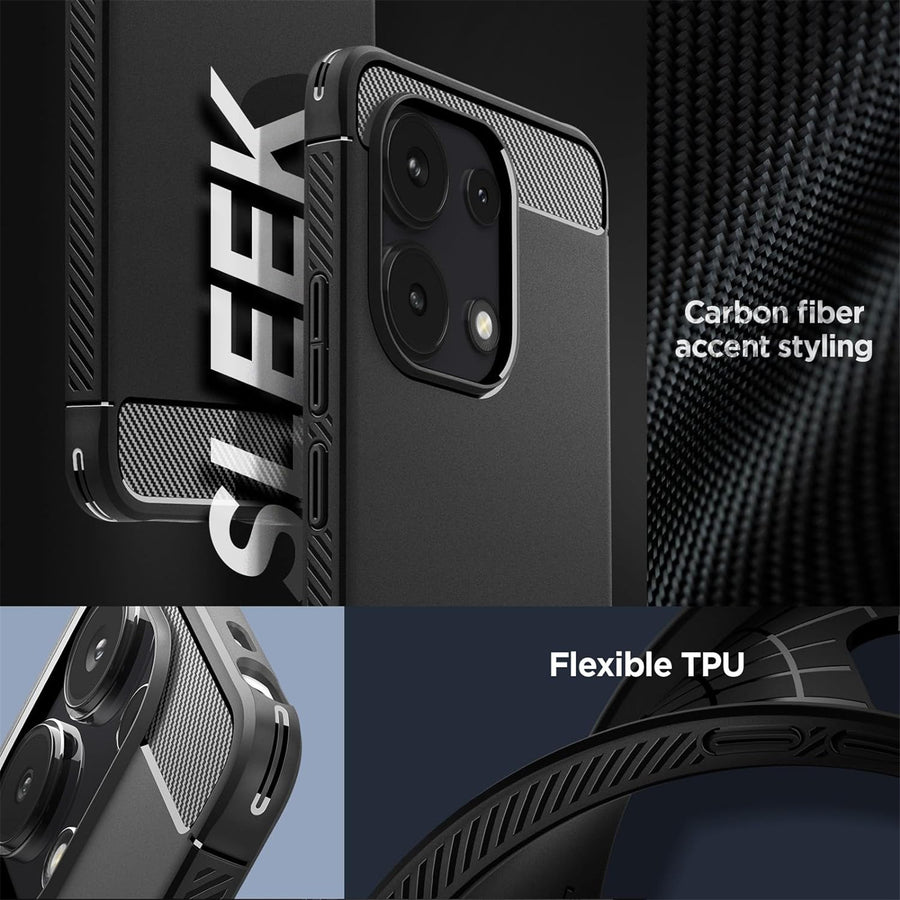 Spigen Xiaomi Redmi Note 13 4G Rugged Armor  Case - Black