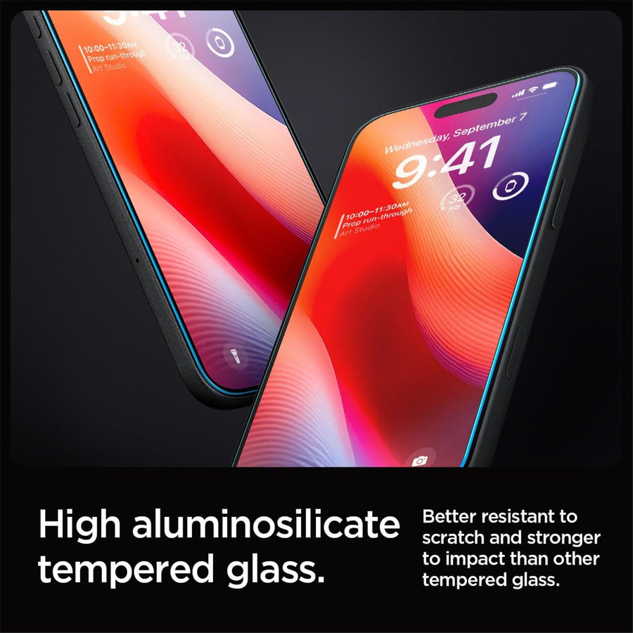 Spigen iPhone 16 Pro (6.3")   Premium Tempered Glass Screen Protector