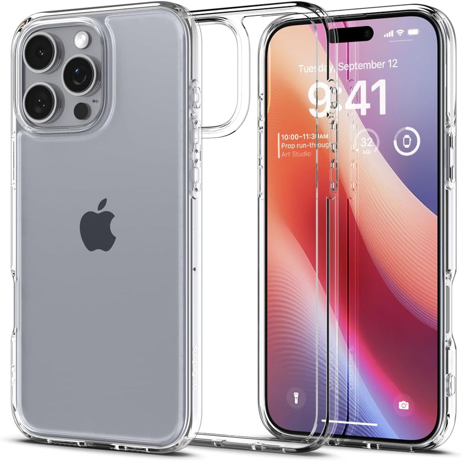 Spigen iPhone 16 Pro Max (6.9") Ultra Hybrid  Case - Crystal Clear