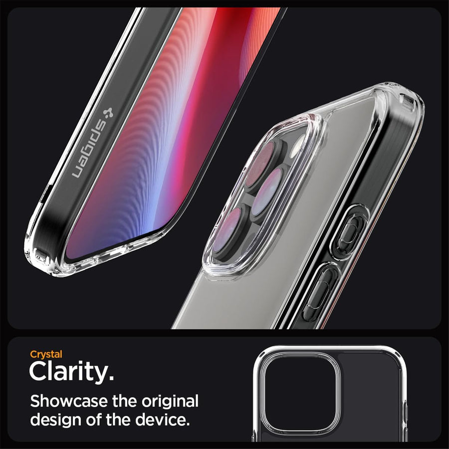 Spigen iPhone 16 Pro Max (6.9") Ultra Hybrid  Case - Crystal Clear