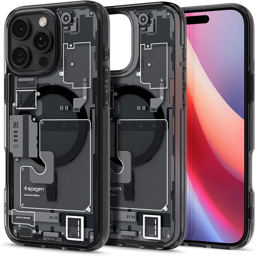 Spigen iPhone 16 Pro Max (6.9") Ultra Hybrid ZeroOne  MagFit Case - Crystal Clear
