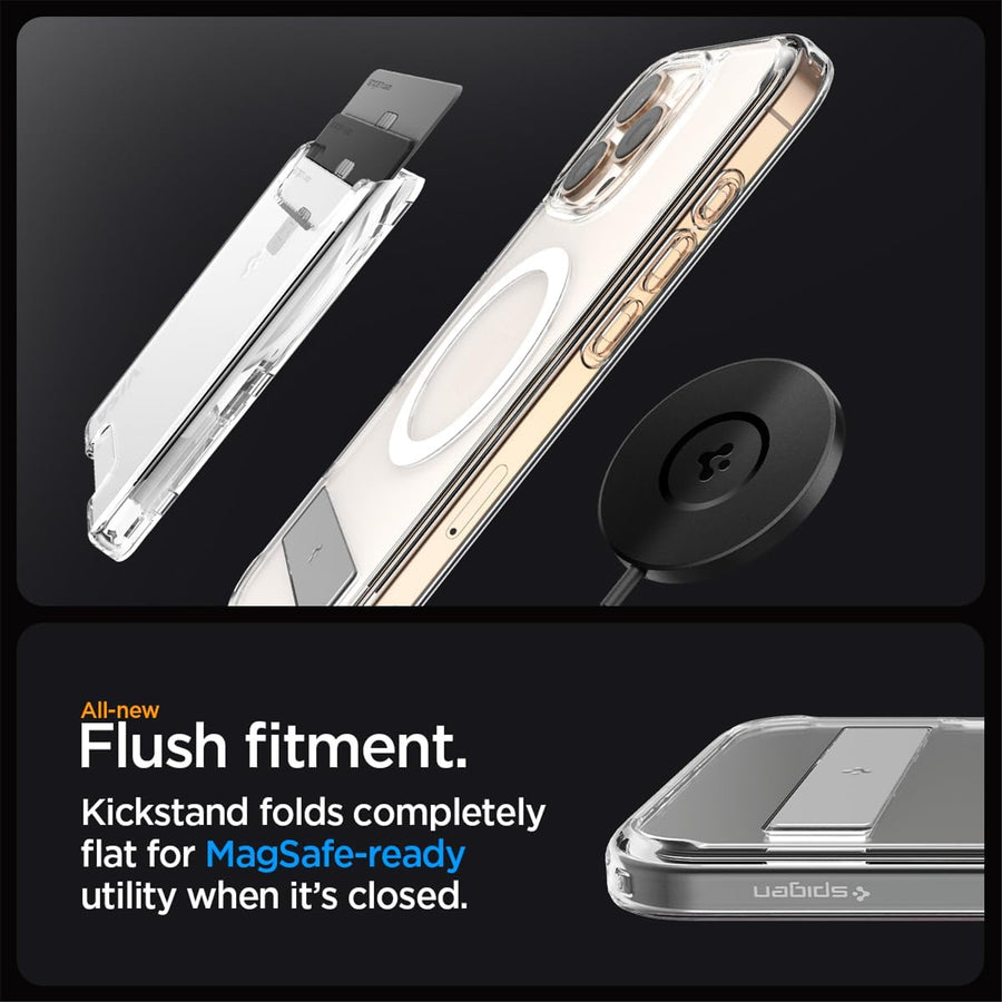 Spigen iPhone 16 Pro Max (6.9") Ultra Hybrid S  MagFit Case - Clear / Transparent