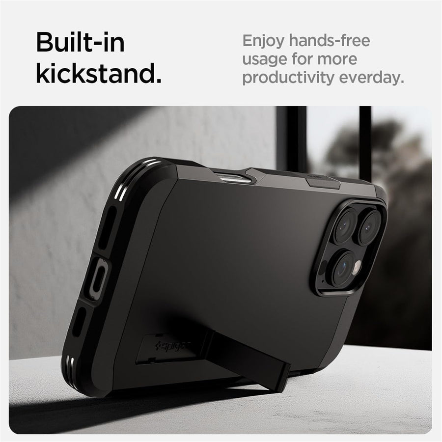 Spigen iPhone 16 Pro Max (6.9") Tough Armor  Case - Black