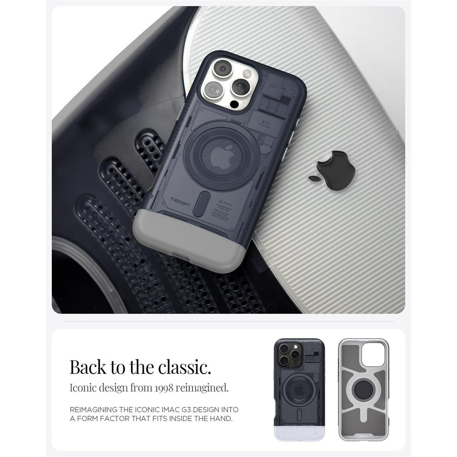 Spigen iPhone 16 Pro Max (6.9") Classic C1  MagFit Case - Graphite