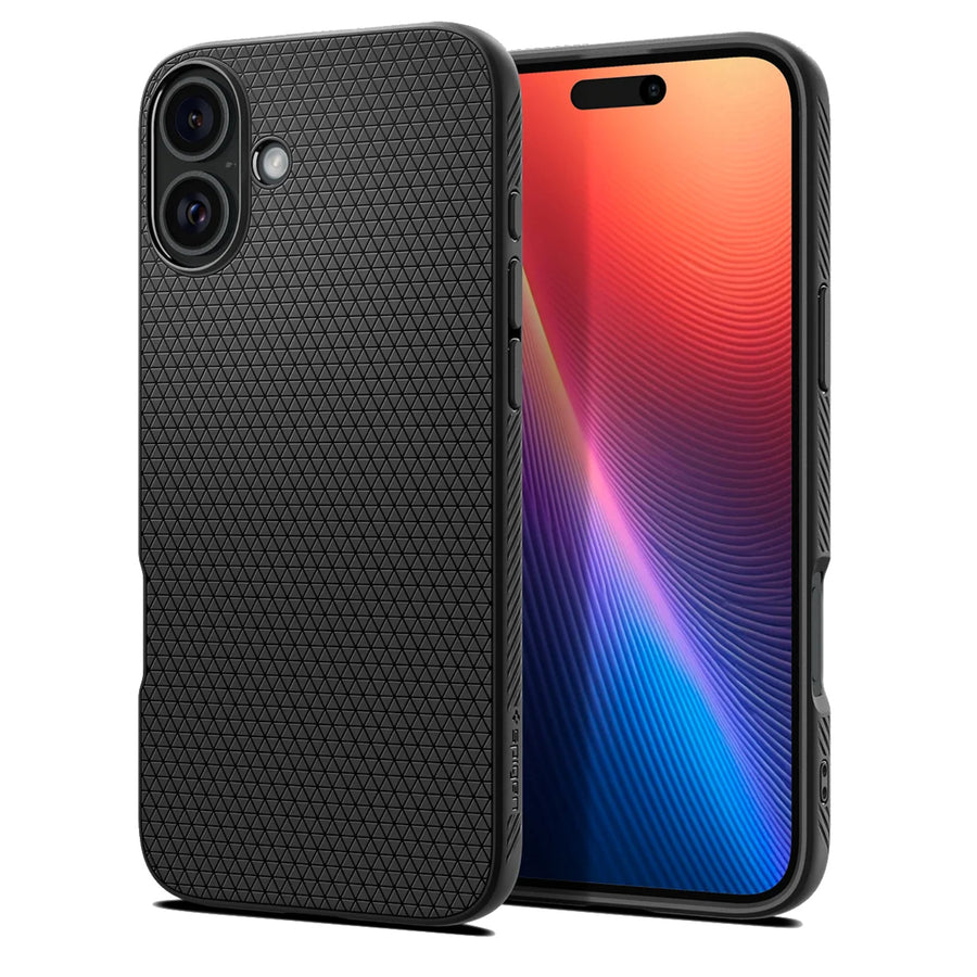 Spigen iPhone 16 Plus (6.7") Liquid Air  Case - Matte Black