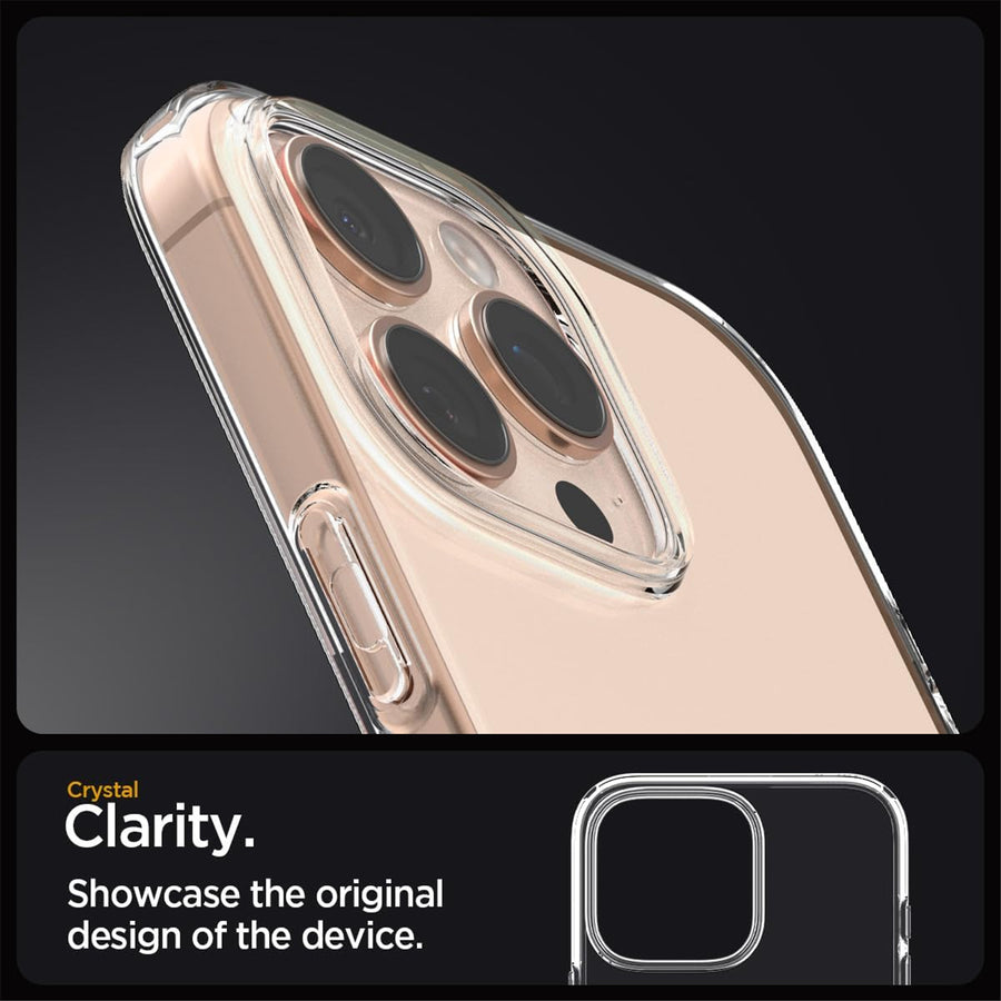 Spigen iPhone 16 Pro (6.3") Liquid Crystal  Case - Crystal Clear