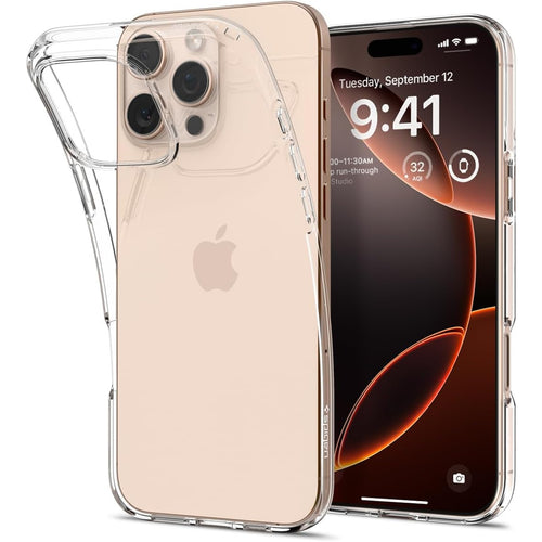 Spigen iPhone 16 Pro (6.3") Liquid Crystal  Case - Crystal Clear