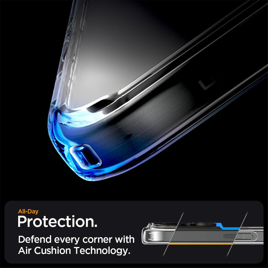 Spigen iPhone 16 Pro (6.3") Ultra Hybrid  MagSafe Case - Crystal Clear