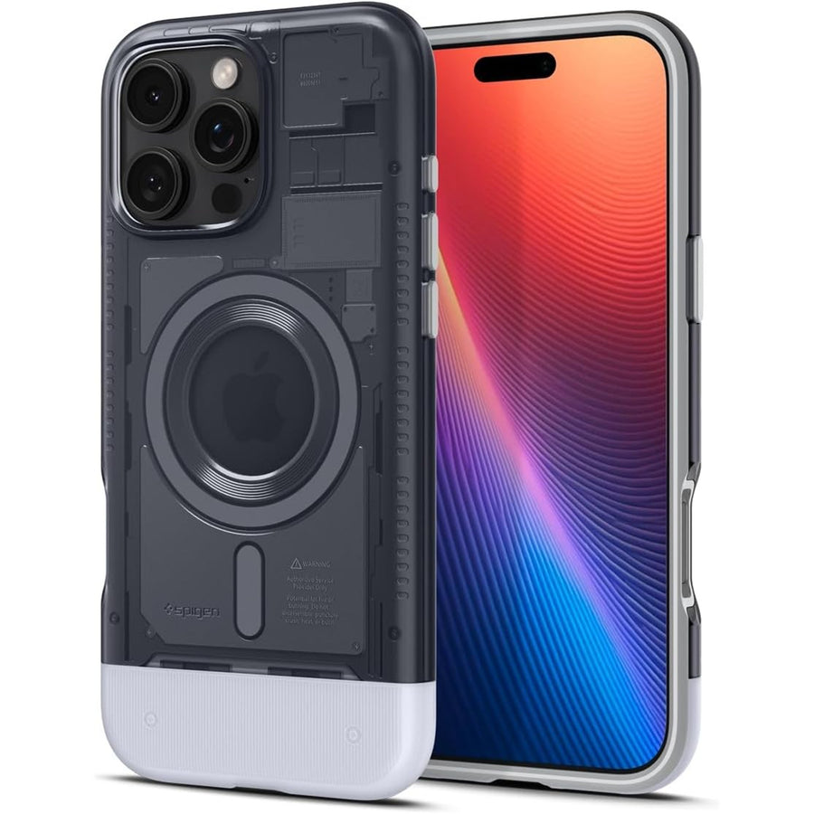 Spigen iPhone 16 Pro (6.3") Classic C1  MagFit Case - Graphite