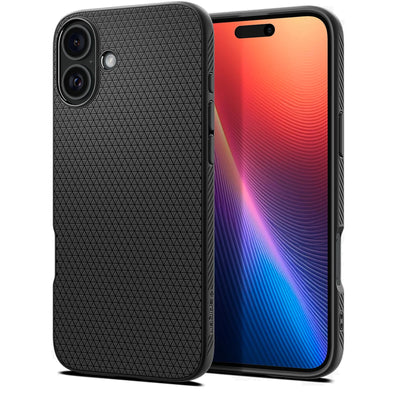 Spigen iPhone 16 (6.1") Liquid Air  Case - Matte Black