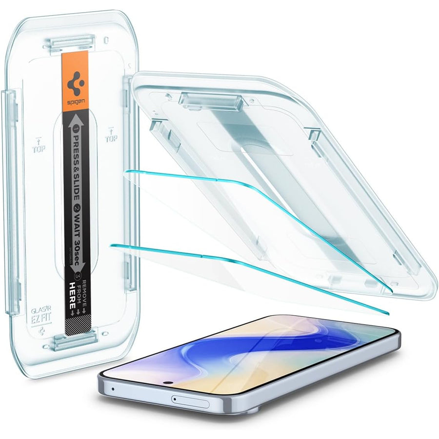 Spigen Google Pixel 9 Pro XL   Premium Tempered Glass Screen Protector (2 Pack) - 9H Hardness