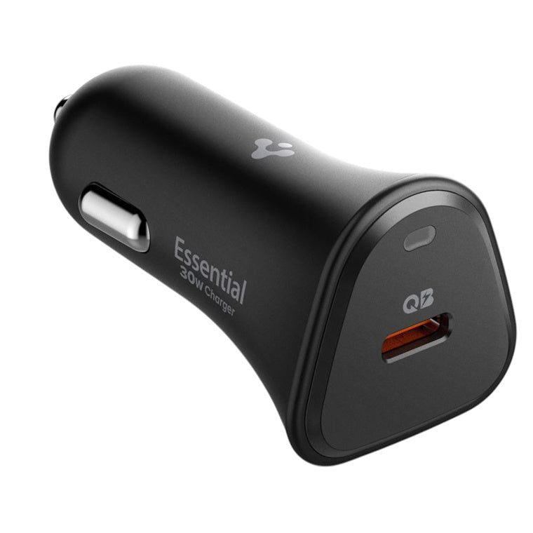 Spigen Essential 30W USB-C Car Charger - Black