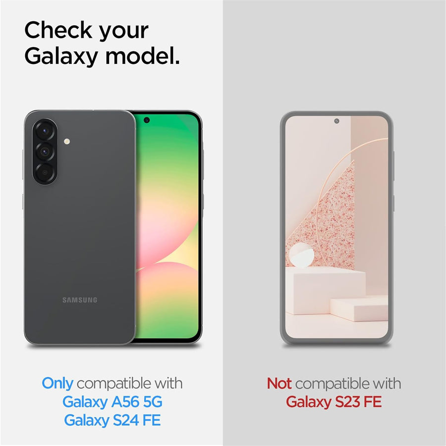 Spigen Galaxy A56 5G (2025)/S24 FE 5G   Premium Tempered Glass Screen Protector - 2 Pack