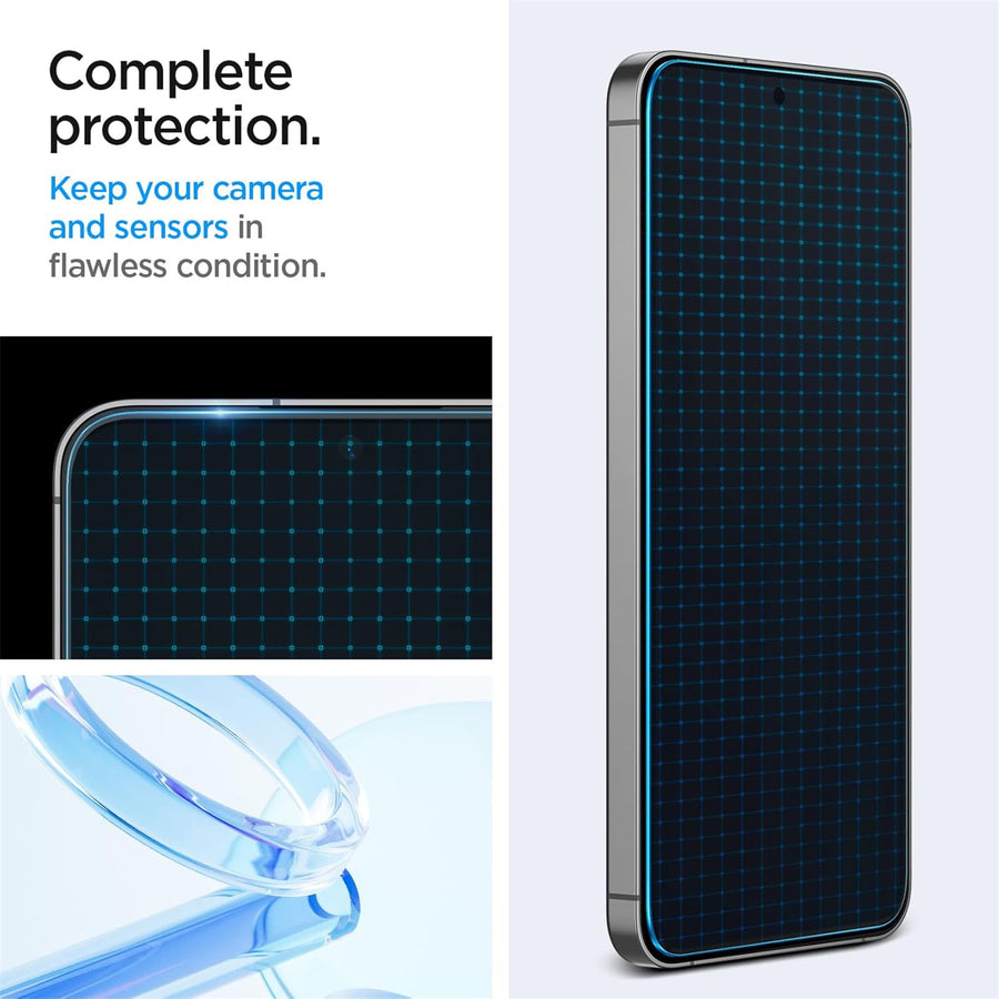 Spigen Galaxy A56 5G (2025)/S24 FE 5G   Premium Tempered Glass Screen Protector - 2 Pack
