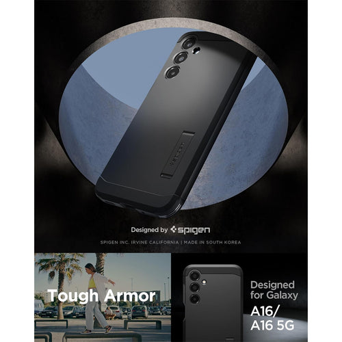 Spigen Galaxy A16 5G (2024) Tough Armor  Case - Black