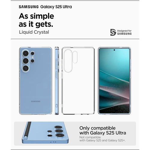 Spigen Galaxy S25 Ultra 5G Liquid Crystal  Case - Clear