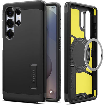 Spigen Galaxy S25 Ultra 5G Tough Armor  MagFit Case - Black