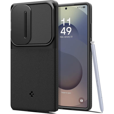 Spigen Galaxy S25 Ultra 5G Optik Armor  Case - Black