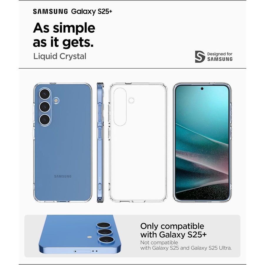 Spigen Galaxy S25+ 5G Liquid Crystal  Case - Clear