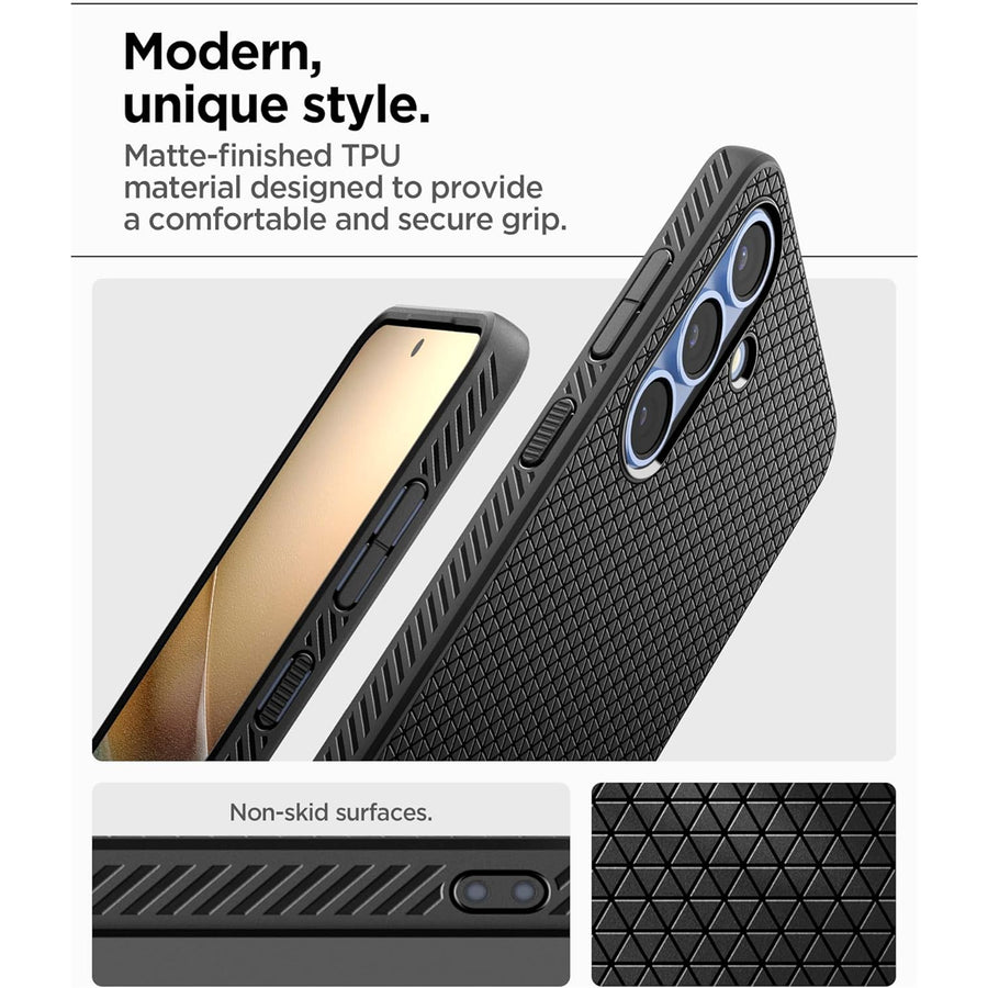 Spigen Galaxy S25+ 5G Liquid Air  Case - Black