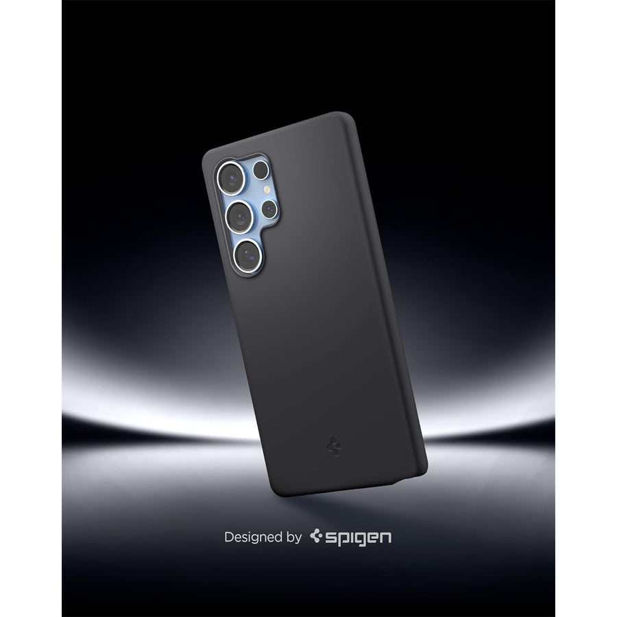Spigen Galaxy S25 Ultra 5G Silicone Fit  MagFit Case - Black