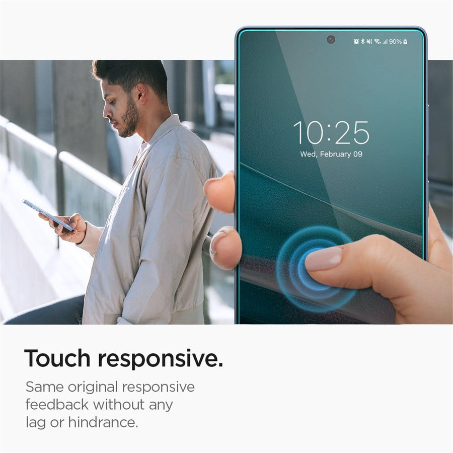 Spigen Galaxy S25 Ultra 5G   Premium Tempered Glass Screen Protector - 2 Pack