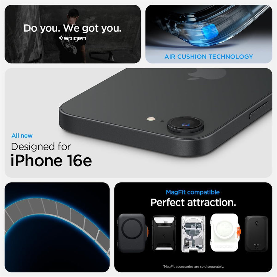 Spigen iPhone 17e/16e (6.1") Ultra Hybrid MagFit  Phone Case - Clear