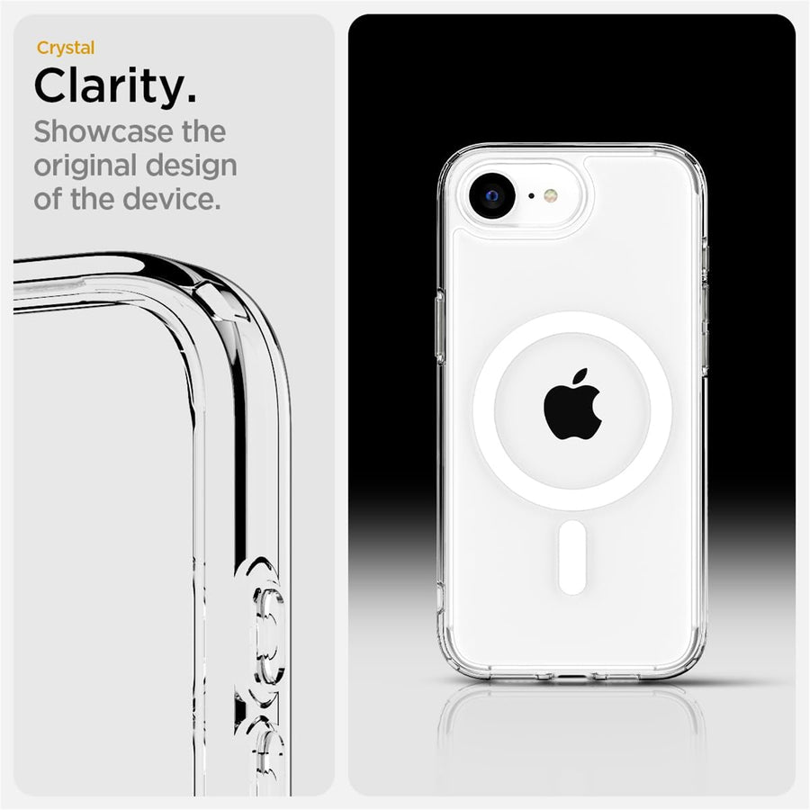 Spigen iPhone 17e/16e (6.1") Ultra Hybrid MagFit  Phone Case - Clear