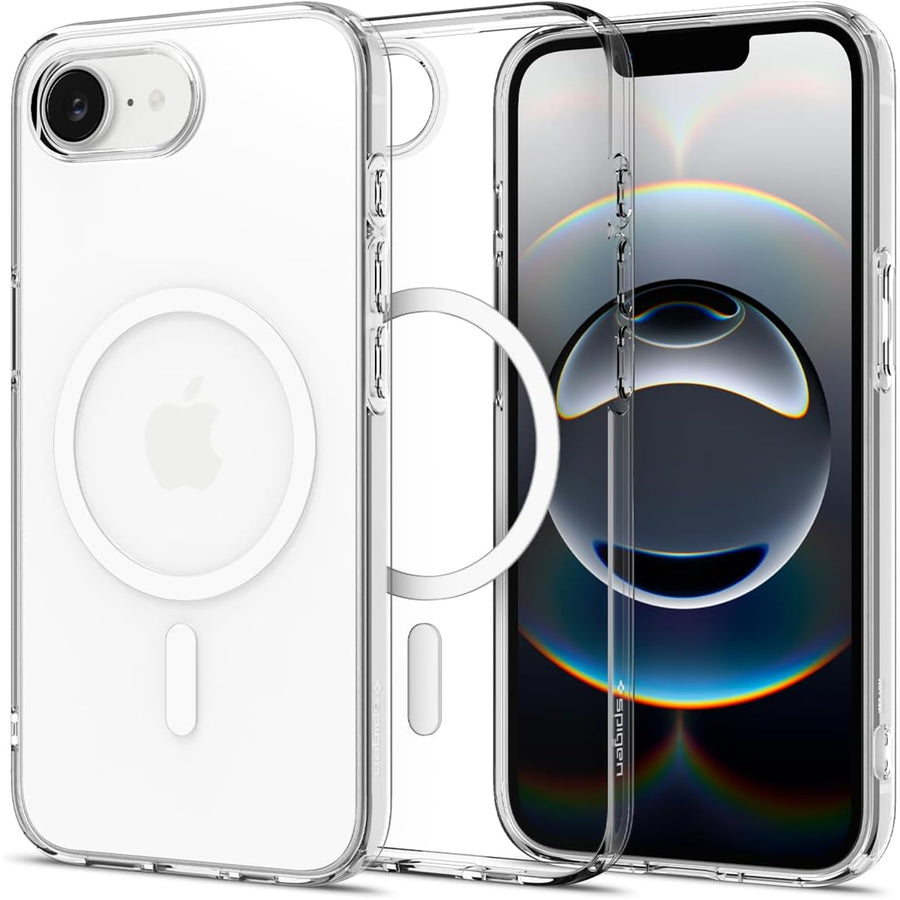 Spigen iPhone 17e/16e (6.1") Liquid Crystal MagFit Case - Crystal Clear