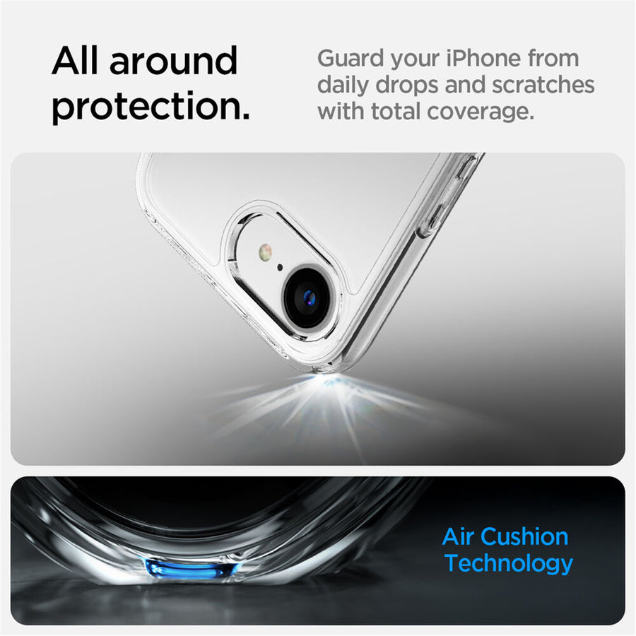 Spigen iPhone 17e/16e (6.1") Ultra Hybrid  Case - Crystal Clear