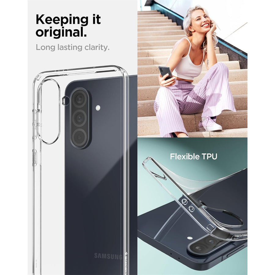 Spigen Galaxy A36 5G (2025) Liquid Crystal  Case - Crystal Clear