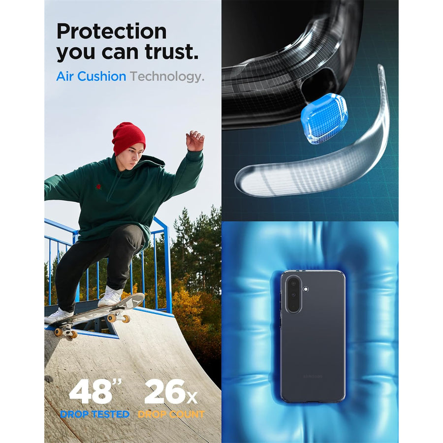 Spigen Galaxy A36 5G (2025) Liquid Crystal  Case - Crystal Clear