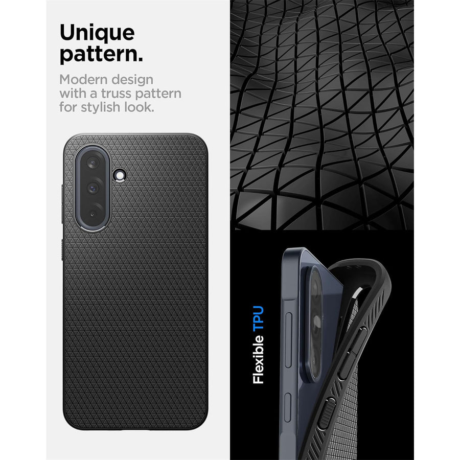 Spigen Galaxy A36 5G (2025) Liquid Air  Case - Black